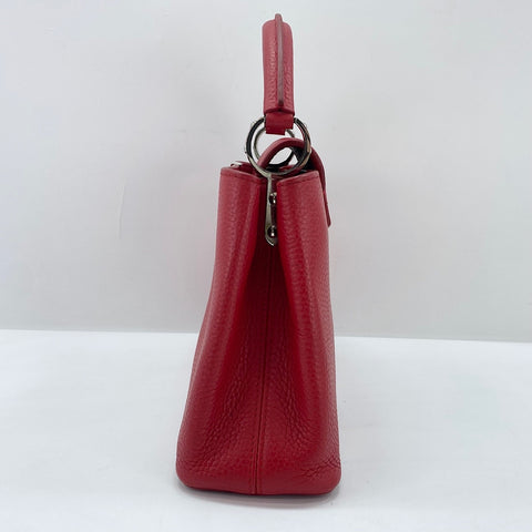 LOUIS VUITTON Parciana Capucines BB Handbag Red WS34997