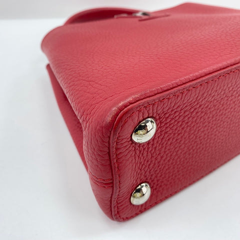 LOUIS VUITTON Parciana Capucines BB Handbag Red WS34997
