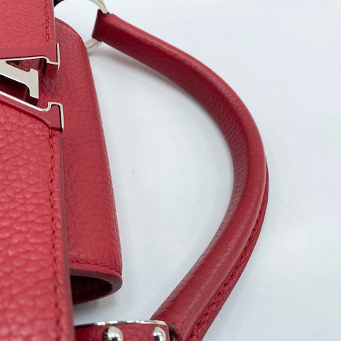 LOUIS VUITTON Parciana Capucines BB Handbag Red WS34997