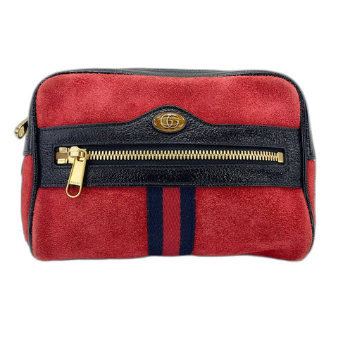 GUCCI Off deer Waist bag Red WS34999