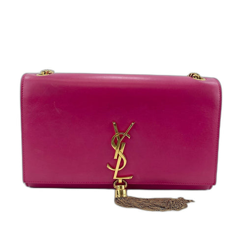 YVES SAINT LAURENT Tassel Kate Tassel Shoulder Bag pink WS35000