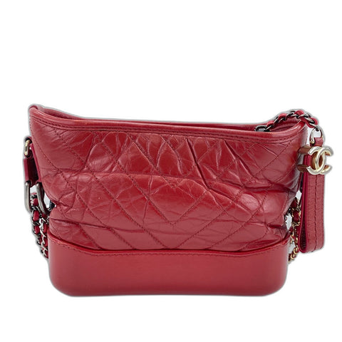 CHANEL Gabriel Do Shoulder Bag Red WS35003