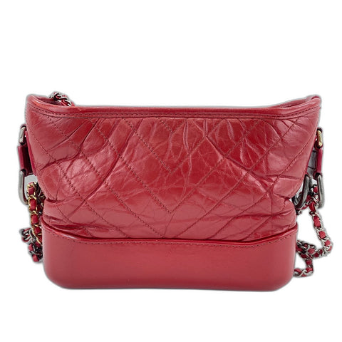 CHANEL Gabriel Do Shoulder Bag Red WS35003