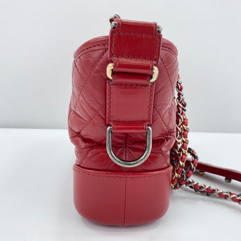 CHANEL Gabriel Do Shoulder Bag Red WS35003