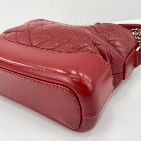 CHANEL Gabriel Do Shoulder Bag Red WS35003