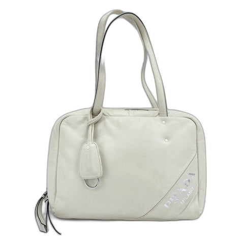 PRADA Shoulder Bag white WS35005