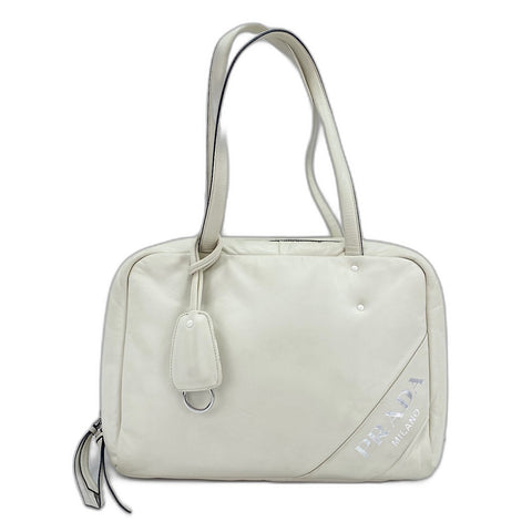 PRADA Shoulder Bag white WS35005