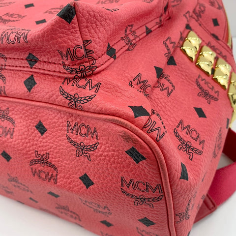 MCM Studs Backpack Â· Daypack pink WS35006