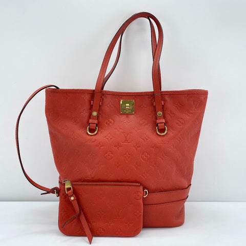 LOUIS VUITTON Citadines PM Tote Bag Orange WS35007