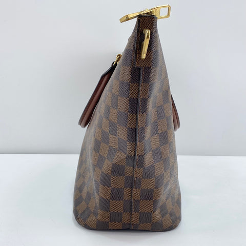 LOUIS VUITTON Belmont Handbag Brown WS35008