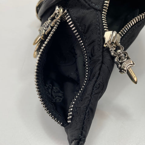 CHROME HEARTS Snatch Pack Multi-Motif Waist bag black WS35013