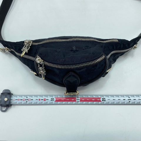 CHROME HEARTS Snatch Pack Multi-Motif Waist bag black WS35013