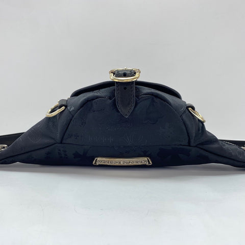 CHROME HEARTS Snatch Pack Multi-Motif Waist bag black WS35013