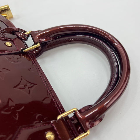 LOUIS VUITTON Alma Handbag Red WS35014