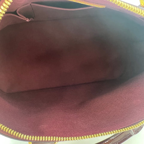 LOUIS VUITTON Alma Handbag Red WS35014