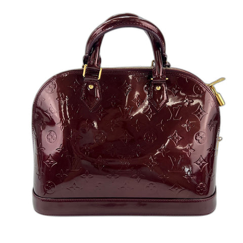 LOUIS VUITTON Alma Handbag Red WS35014