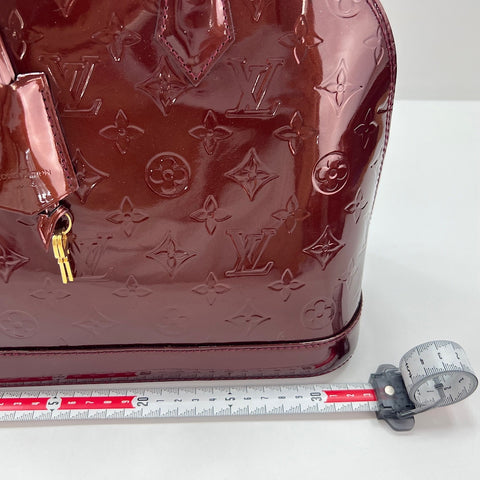 LOUIS VUITTON Alma Handbag Red WS35014