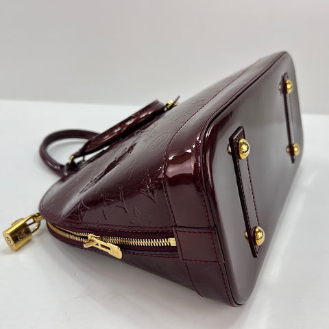 LOUIS VUITTON Alma Handbag Red WS35014