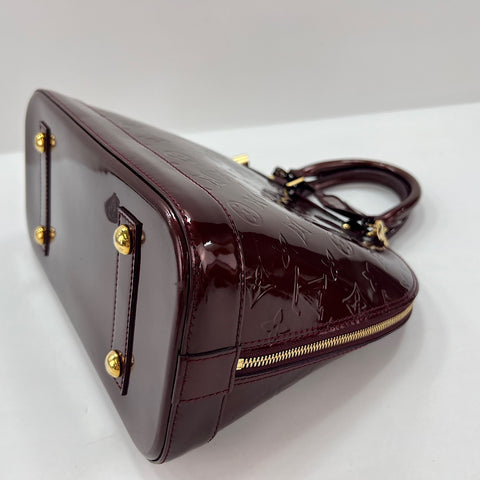 LOUIS VUITTON Alma Handbag Red WS35014