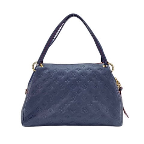 LOUIS VUITTON Ponty PM Handbag Navy WS35020