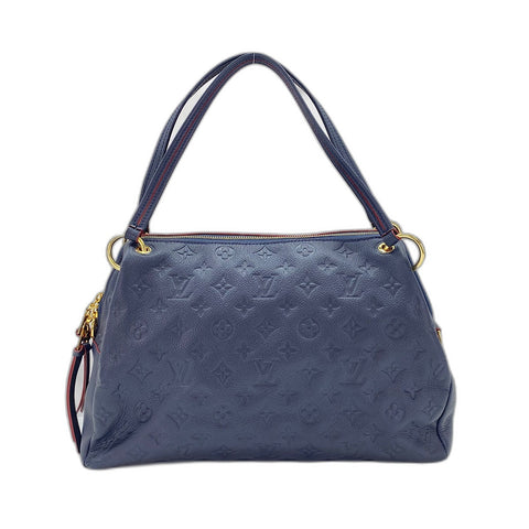 LOUIS VUITTON Ponty PM Handbag Navy WS35020