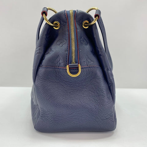 LOUIS VUITTON Ponty PM Handbag Navy WS35020