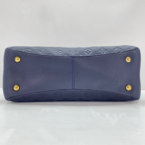 LOUIS VUITTON Ponty PM Handbag Navy WS35020