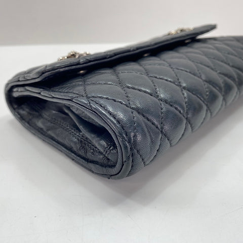 CHROME HEARTS Wave Quilted Wallet Pouch black WS35022