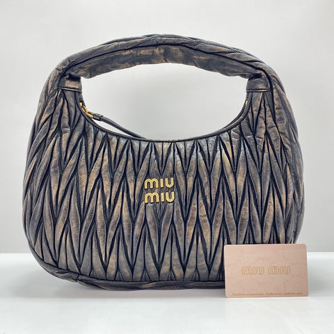 Miu Miu Wonder Handbag Brown WS35024
