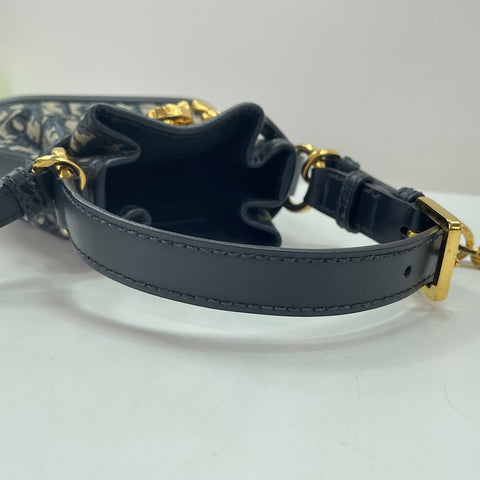 Christian Dior Christian Dior 2WAY, Trotter Handbag Navy WS35026