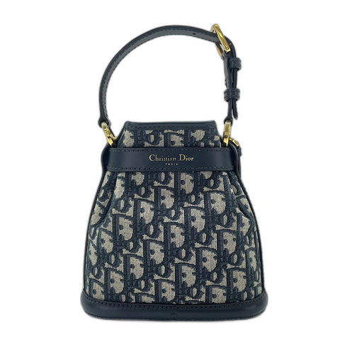 Christian Dior Christian Dior 2WAY, Trotter Handbag Navy WS35026