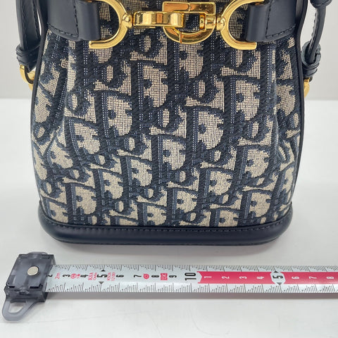 Christian Dior Christian Dior 2WAY, Trotter Handbag Navy WS35026