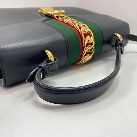 GUCCI Silvi Handbag Navy WS35027