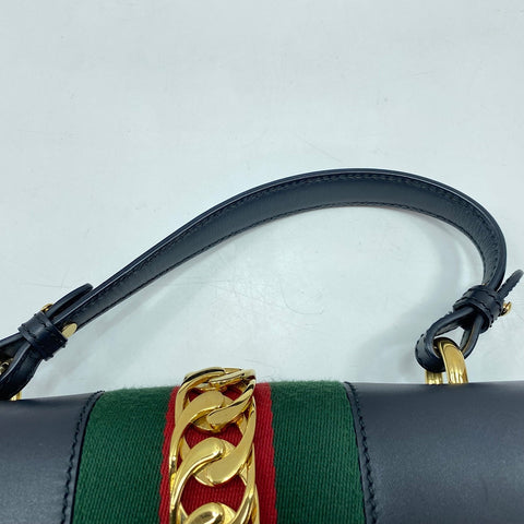 GUCCI Silvi Handbag Navy WS35027