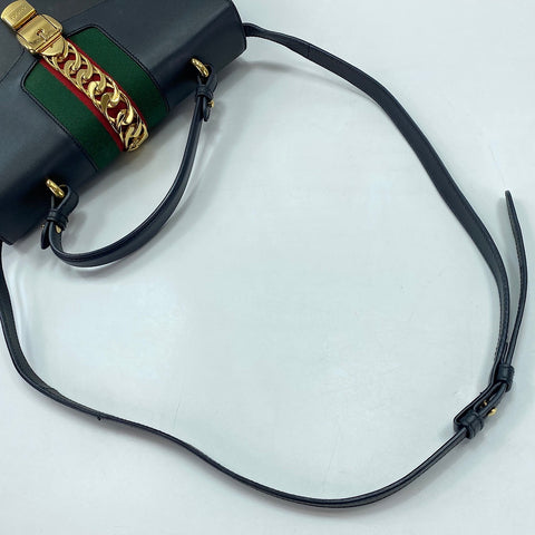 GUCCI Silvi Handbag Navy WS35027