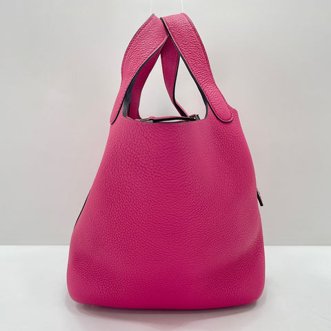 HERMES Picotan Lock PM Handbag pink WS35028