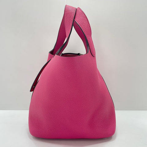 HERMES Picotan Lock PM Handbag pink WS35028
