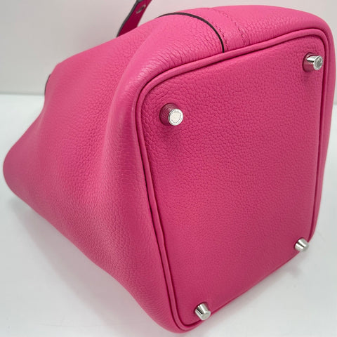 HERMES Picotan Lock PM Handbag pink WS35028