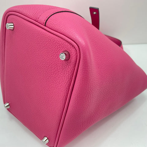 HERMES Picotan Lock PM Handbag pink WS35028