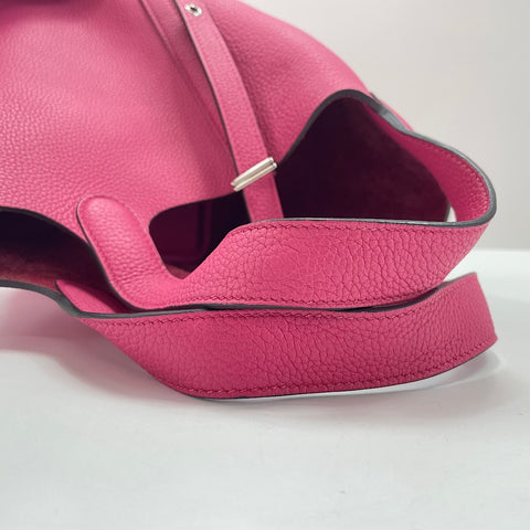 HERMES Picotan Lock PM Handbag pink WS35028