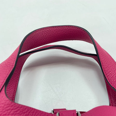 HERMES Picotan Lock PM Handbag pink WS35028