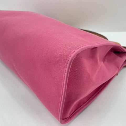 HERMES HerbagMM Tote Bag pink WS35029