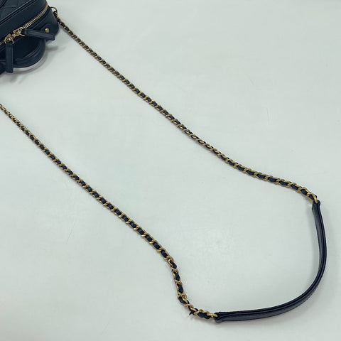 CHANEL filigree Shoulder Bag Navy WS35031
