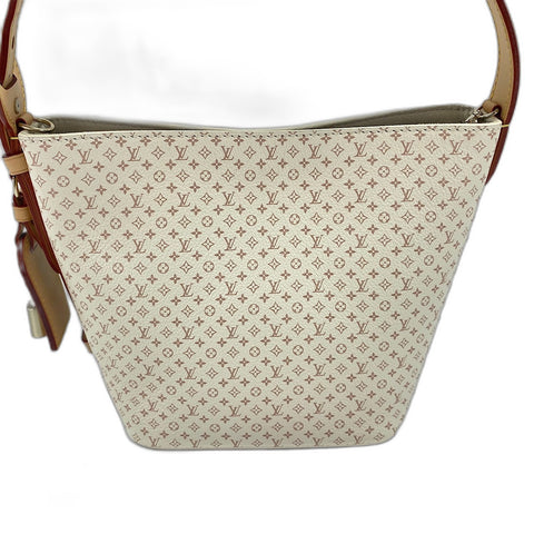 LOUIS VUITTON All-in BB Handbag white WS35033