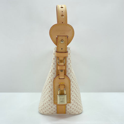 LOUIS VUITTON All-in BB Handbag white WS35033