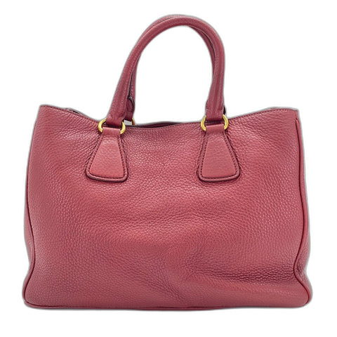 PRADA 2WAY Handbag Red WS35034