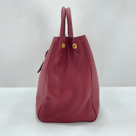 PRADA 2WAY Handbag Red WS35034