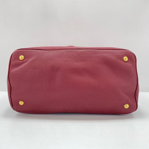 PRADA 2WAY Handbag Red WS35034