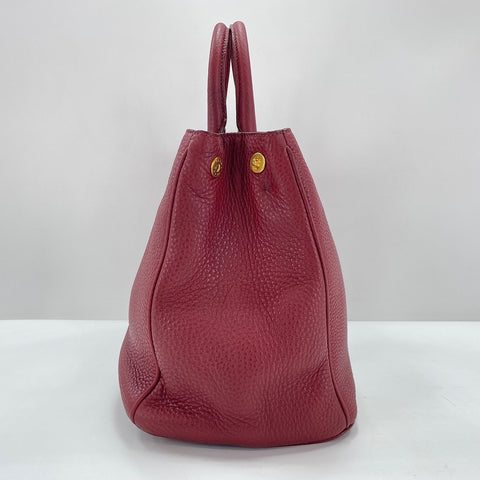 PRADA 2WAY Handbag Red WS35034