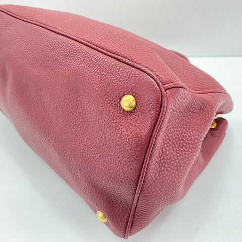 PRADA 2WAY Handbag Red WS35034